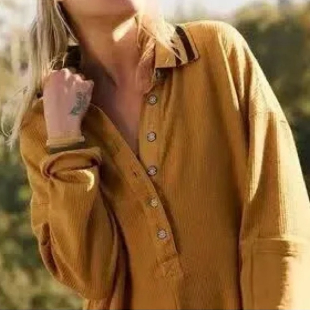 FP Movement by Free People Mustard Jumpsuit - Picture 4 of 12